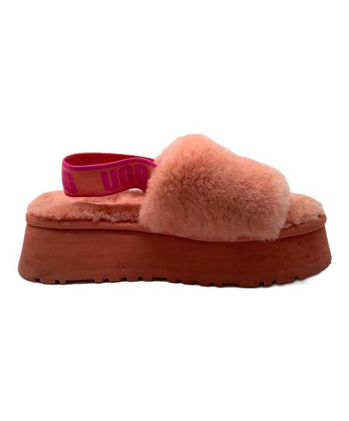 UGG（アグ）UGG (アグ) ディスコ スライド ピンク サイズ:22の古着・服飾アイテム