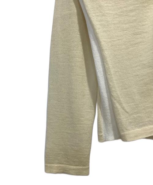 JIL SANDER（ジルサンダー）JIL SANDER (ジルサンダー) カシミヤブレンド カーディガン イエロー サイズ:36の古着・服飾アイテム