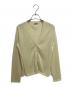 JIL SANDER（ジルサンダー）の古着「カシミヤブレンド カーディガン」｜イエロー