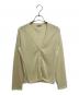 JIL SANDER（ジルサンダー）の古着「カシミヤブレンド カーディガン」｜イエロー