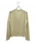 JIL SANDER (ジルサンダー) カシミヤブレンド カーディガン イエロー サイズ:36：5000円