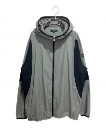 CRONOS（クロノス）の古着「Air dot Windbreaker Jacket」｜グレーxブラック