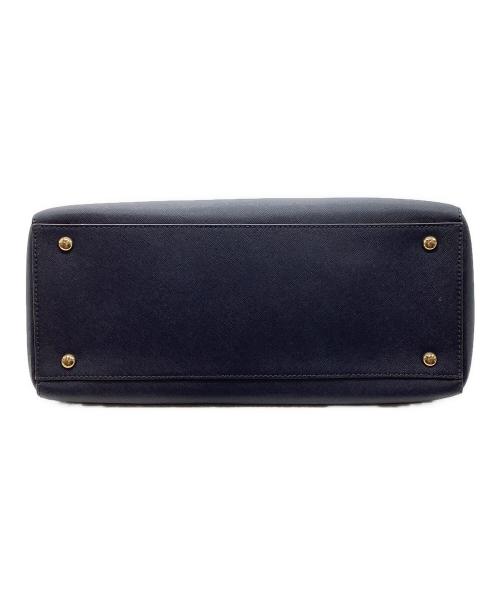 MICHAEL KORS（マイケルコース）MICHAEL KORS (マイケルコース) ハンドバッグ ネイビーの古着・服飾アイテム