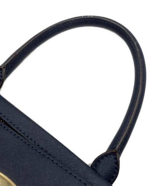 MICHAEL KORS（マイケルコース）MICHAEL KORS (マイケルコース) ハンドバッグ ネイビーの古着・服飾アイテム