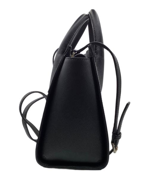 Kate Spade（ケイトスペード）Kate Spade (ケイトスペード) 2WAYバッグ ホワイト×ブラックの古着・服飾アイテム