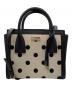 Kate Spade（ケイトスペード）の古着「2WAYバッグ」｜ホワイト×ブラック