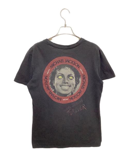 IN THE ATTIC（インジアティック）IN THE ATTIC (インジアティック) Michael Jackson (マイケルジャクソン) Thriller 追悼 Tシャツ ブラック サイズ:Lの古着・服飾アイテム