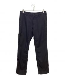 COMME des GARCONS HOMME（コムデギャルソン オム）の古着「09AW ウールスラックス」｜ブラック