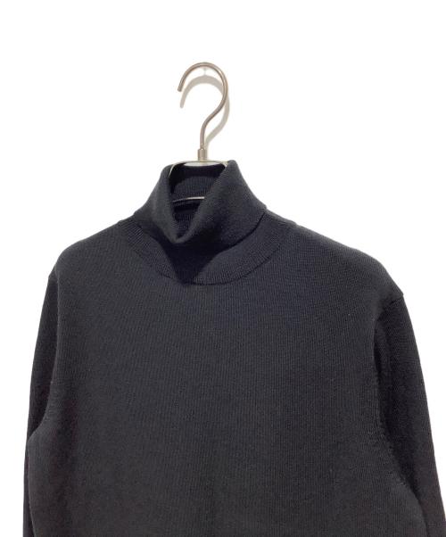 SOEJU（ソージュ）SOEJU (ソージュ) ウール混ニットワンピース ブラック サイズ:Sの古着・服飾アイテム