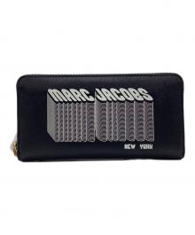 MARC JACOBS（マークジェイコブス）の古着「ポップアートロゴ アコーディオンジップ」｜ブラック