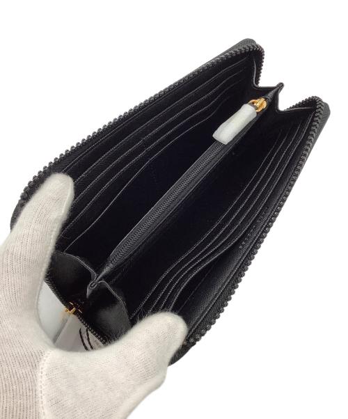 MARC JACOBS（マークジェイコブス）MARC JACOBS (マークジェイコブス) ポップアートロゴ アコーディオンジップ ブラック 未使用品の古着・服飾アイテム
