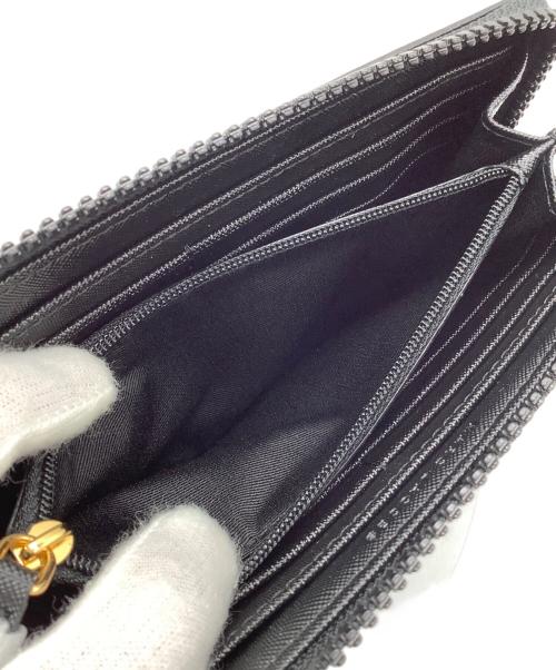 MARC JACOBS（マークジェイコブス）MARC JACOBS (マークジェイコブス) ポップアートロゴ アコーディオンジップ ブラック 未使用品の古着・服飾アイテム