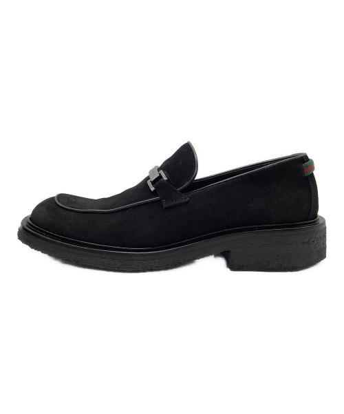 GUCCI（グッチ）GUCCI (グッチ) ビットローファー ブラック サイズ:42の古着・服飾アイテム