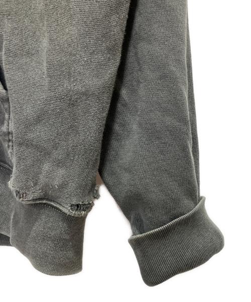 stussy（ステューシー）stussy (ステューシー) BASIC STÜSSY ZIP HOODIE PIGMENT DYED グレー サイズ:Mの古着・服飾アイテム
