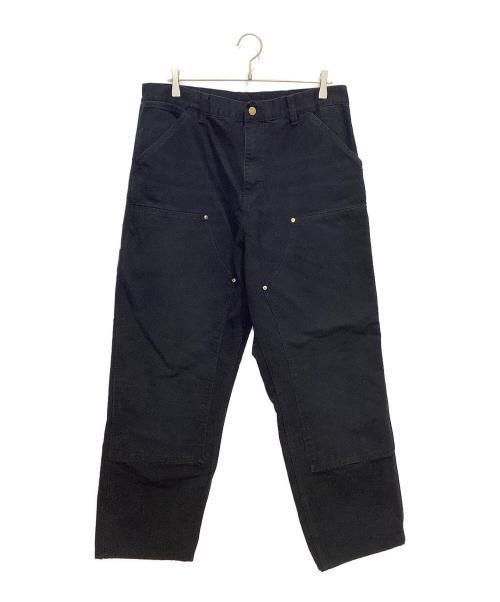 CarHartt（カーハート）CarHartt (カーハート) Double Knee Pant ブラック サイズ:34x32の古着・服飾アイテム