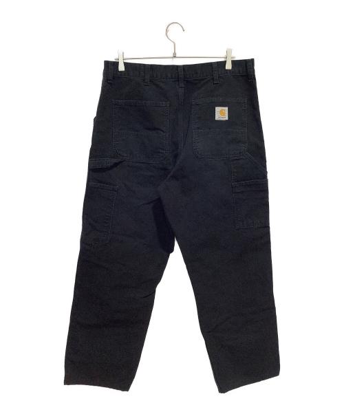 CarHartt（カーハート）CarHartt (カーハート) Double Knee Pant ブラック サイズ:34x32の古着・服飾アイテム