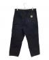 CarHartt (カーハート) Double Knee Pant ブラック サイズ:34x32：15000円