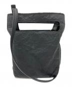 Y-3ワイスリー）の古着「CRINKLE LEATHER MINI BAG」｜ブラック