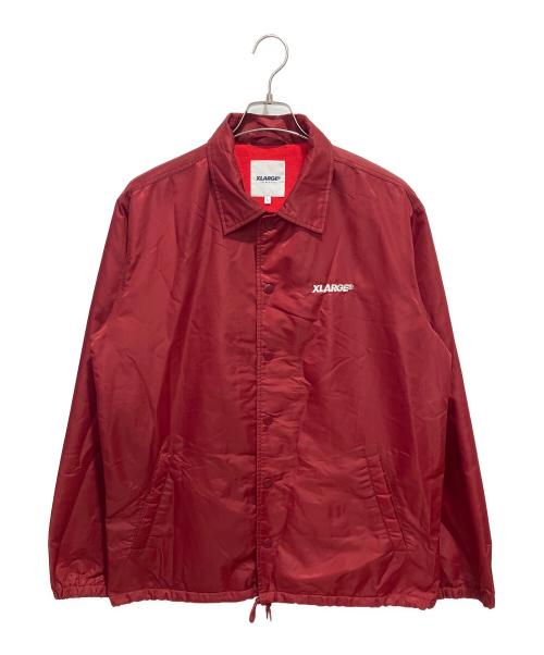 X-LARGE（エクストララージ）X-LARGE (エクストララージ) コーチジャケット レッド サイズ:Lの古着・服飾アイテム