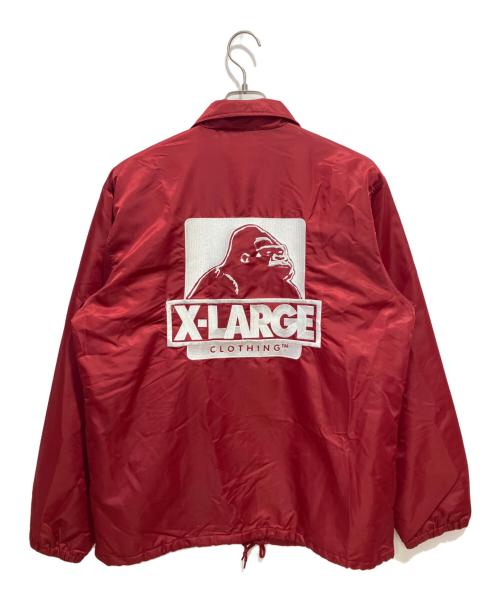 X-LARGE（エクストララージ）X-LARGE (エクストララージ) コーチジャケット レッド サイズ:Lの古着・服飾アイテム
