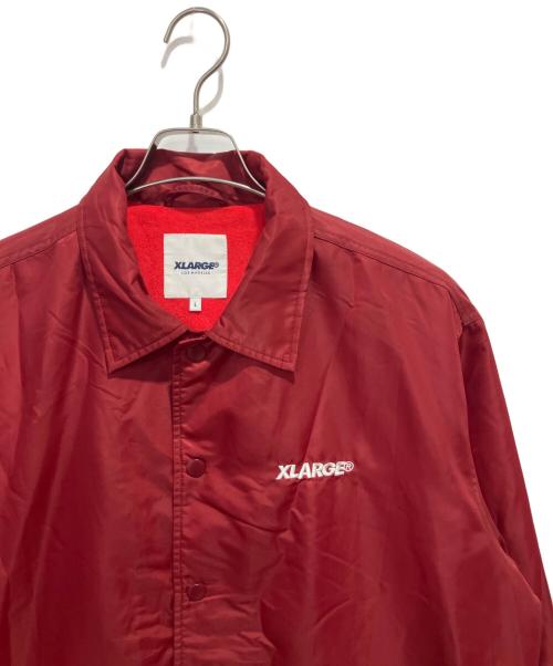 X-LARGE（エクストララージ）X-LARGE (エクストララージ) コーチジャケット レッド サイズ:Lの古着・服飾アイテム