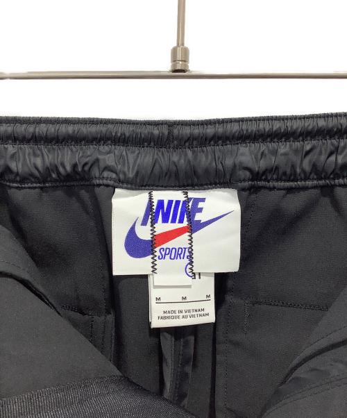 NIKE（ナイキ）NIKE (ナイキ) sacai (サカイ) 2024AW ロゴ刺繍 トラックパンツ ブラック サイズ:Mの古着・服飾アイテム