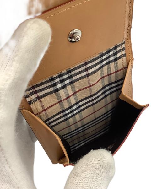 BURBERRY BLACK LABEL（バーバリーブラックレーベル）BURBERRY BLACK LABEL (バーバリーブラックレーベル) 2つ折り財布 ブラックの古着・服飾アイテム