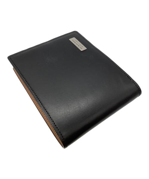 BURBERRY BLACK LABEL（バーバリーブラックレーベル）BURBERRY BLACK LABEL (バーバリーブラックレーベル) 2つ折り財布 ブラックの古着・服飾アイテム