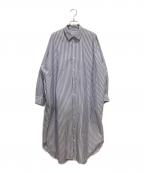 journal standard luxeジャーナルスタンダード ラックス）の古着「TCタイプライター シャツワンピース」｜ブルー