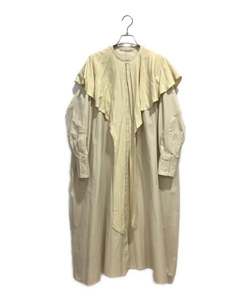 TENNE HANDCRAFTED MODERN（テン ハンドクラフテッド モダン）tenne handcrafted modern (テン ハンドクラフテッド モダン) 長袖ワンピース ベージュ サイズ:FREEの古着・服飾アイテム