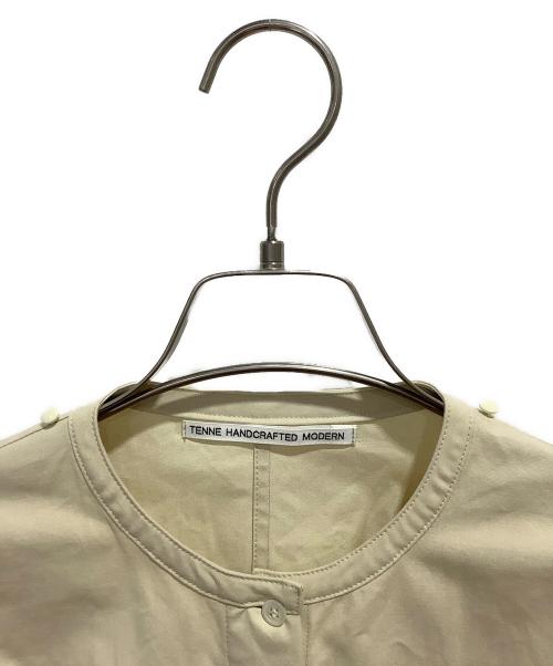 TENNE HANDCRAFTED MODERN（テン ハンドクラフテッド モダン）tenne handcrafted modern (テン ハンドクラフテッド モダン) 長袖ワンピース ベージュ サイズ:FREEの古着・服飾アイテム