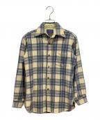 PENDLETONペンドルトン）の古着「ウールシャツ」｜ブルー×ベージュ