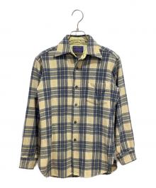 PENDLETON（ペンドルトン）の古着「ウールシャツ」｜ブルー×ベージュ