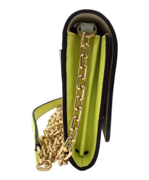 MARC JACOBS（マークジェイコブス）MARC JACOBS (マークジェイコブス) チェーンショルダーバッグ ブルー×ホワイト 未使用品の古着・服飾アイテム
