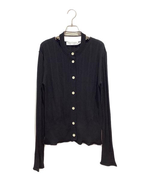 PROENZA SCHOULER（プロエンザ スクーラー）Proenza Schouler (プロエンザ スクーラー) 薄手カーディガン ブラック サイズ:Lの古着・服飾アイテム