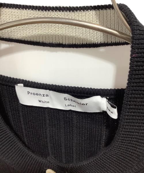 PROENZA SCHOULER（プロエンザ スクーラー）Proenza Schouler (プロエンザ スクーラー) 薄手カーディガン ブラック サイズ:Lの古着・服飾アイテム