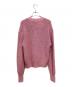 DEPAREILLE (デパリエ) MIX LAME CARDIGAN ピンク サイズ:38：10000円
