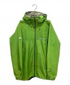 mont-bellモンベル）の古着「レインサンダージャケット」｜黄緑