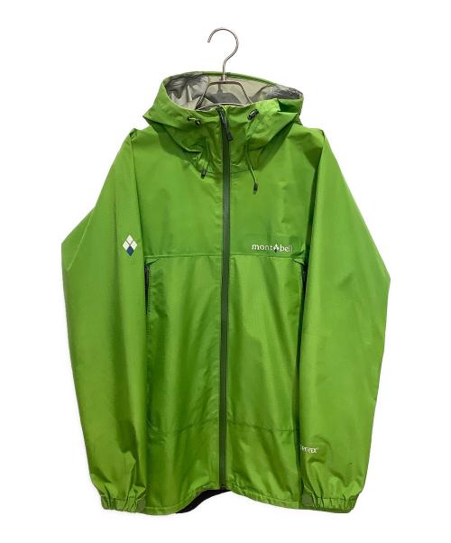 mont-bell（モンベル）mont-bell (モンベル) レインサンダージャケット 黄緑 サイズ:Mの古着・服飾アイテム
