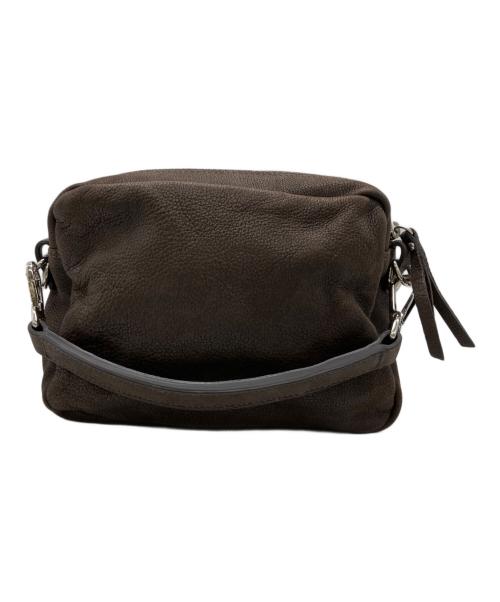 GIANNI CHIARINI（ジャンニ キアリーニ）GIANNI CHIARINI (ジャンニ キアリーニ) レオパード柄 ハンドポーチ ブラウンの古着・服飾アイテム