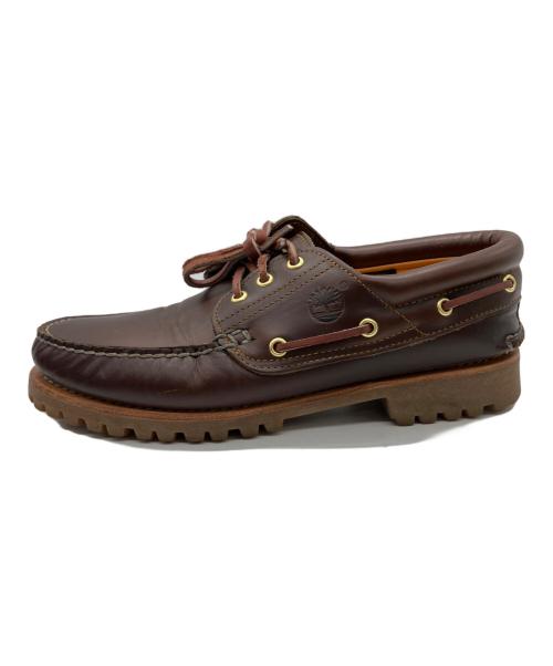 Timberland（ティンバーランド）Timberland (ティンバーランド) Authentics 3 Eye Classic Lug ブラウン サイズ:US9の古着・服飾アイテム