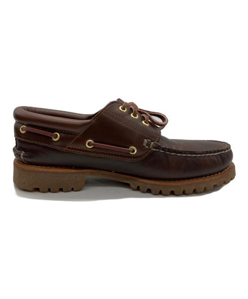 Timberland（ティンバーランド）Timberland (ティンバーランド) Authentics 3 Eye Classic Lug ブラウン サイズ:US9の古着・服飾アイテム