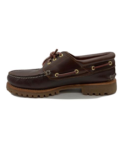 Timberland（ティンバーランド）Timberland (ティンバーランド) Authentics 3 Eye Classic Lug ブラウン サイズ:US9の古着・服飾アイテム