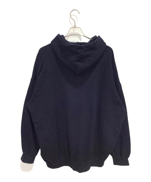 KUME.JP（クメ）KUME.JP (クメ) ビッグフーディースウェット ネイビー サイズ:BIGの古着・服飾アイテム
