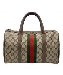 GUCCI（グッチ）の古着「ボストンバッグ」｜グレー
