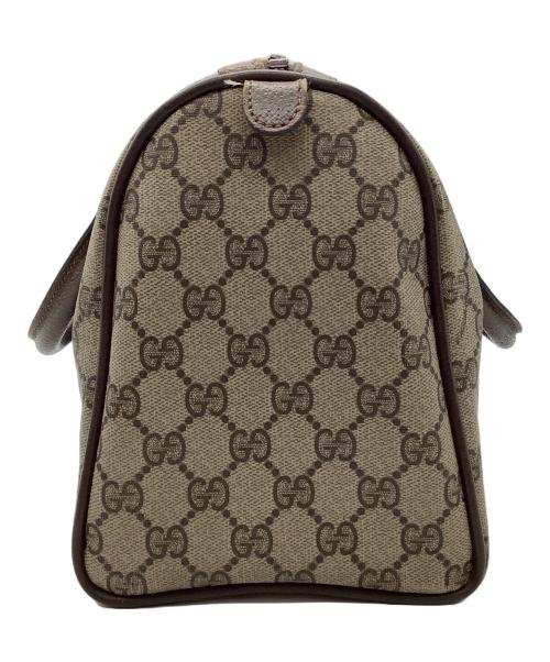 GUCCI（グッチ）GUCCI (グッチ) ボストンバッグ グレーの古着・服飾アイテム