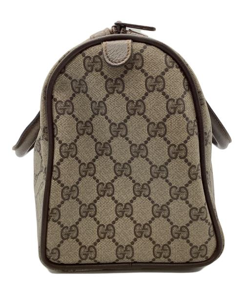 GUCCI（グッチ）GUCCI (グッチ) ボストンバッグ グレーの古着・服飾アイテム