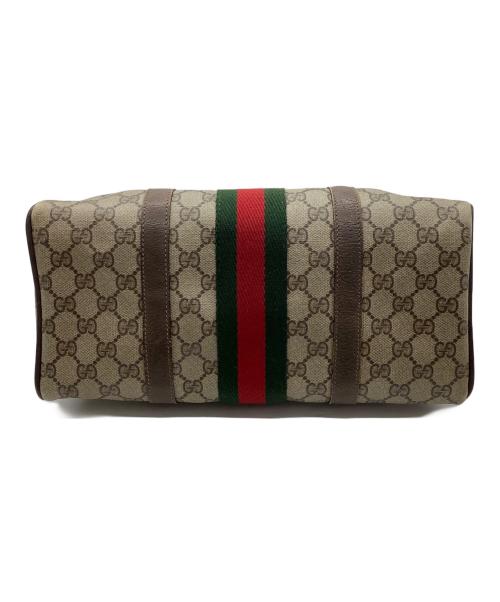 GUCCI（グッチ）GUCCI (グッチ) ボストンバッグ グレーの古着・服飾アイテム