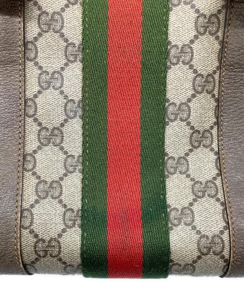 GUCCI（グッチ）GUCCI (グッチ) ボストンバッグ グレーの古着・服飾アイテム