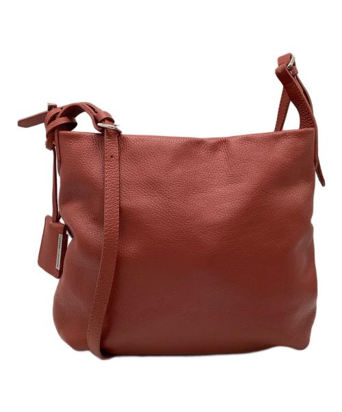 GIANNI CHIARINI（ジャンニ キアリーニ）GIANNI CHIARINI (ジャンニ キアリーニ) レザーショルダーバッグ レッドの古着・服飾アイテム